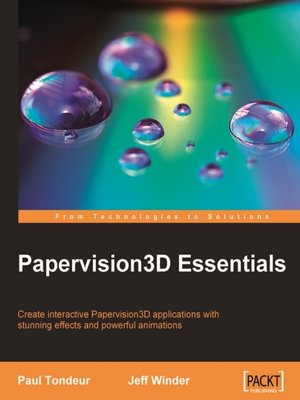 cover image of Papervision3D Essentials